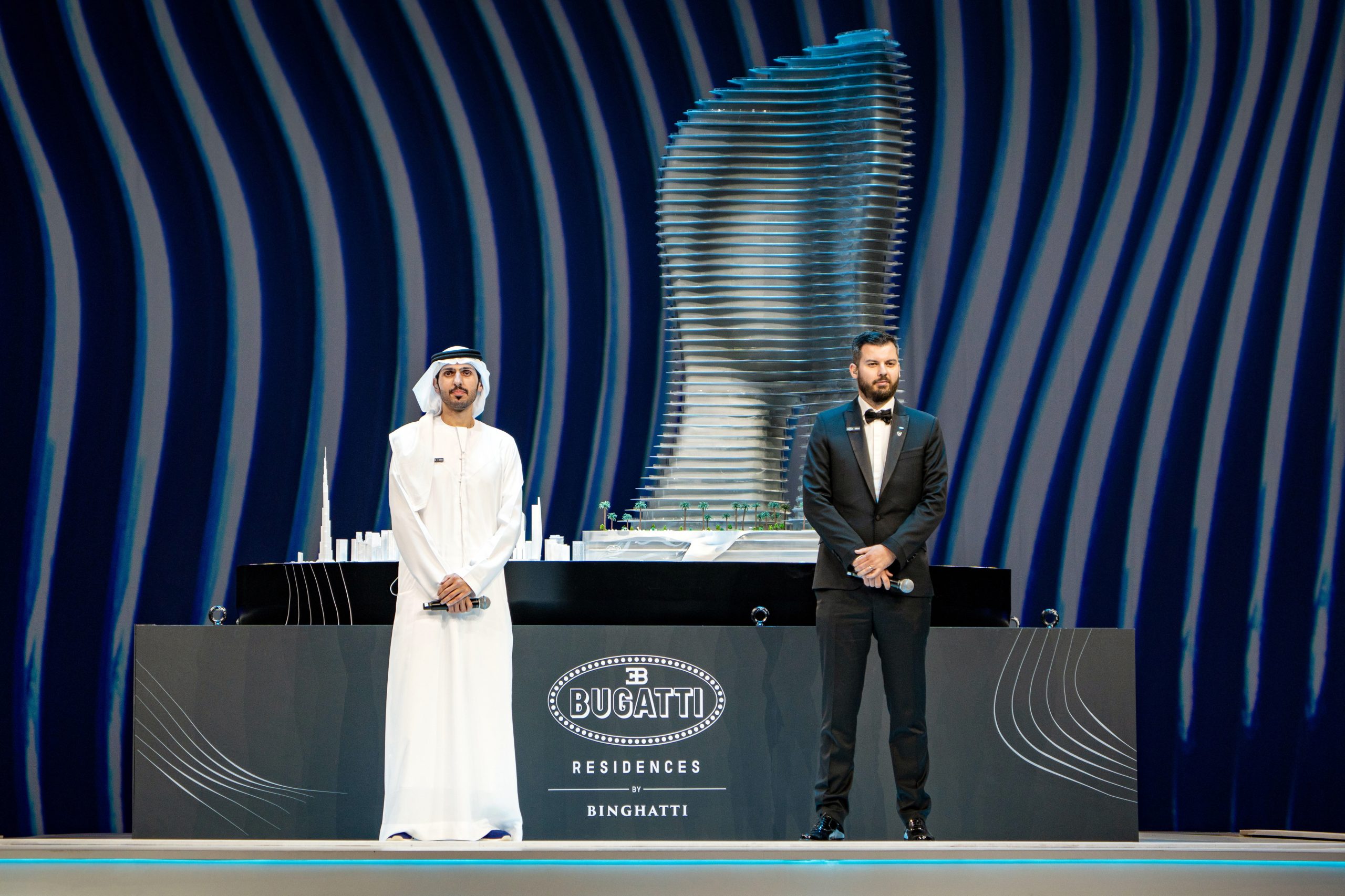 Muhammad BinGhatti, Giám đốc điều hành của Binghatti và Mate Rimac, Giám đốc điều hành của Bugatti Rimac, đã công bô chính thức dự án tại Dubai vào ngày 24 tháng 5 năm 2023.